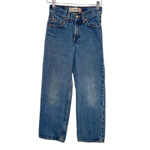 Vintage Levis Jeans Kids Size 10 550 Relaxed Fit Denim Red Tab Pants 90s